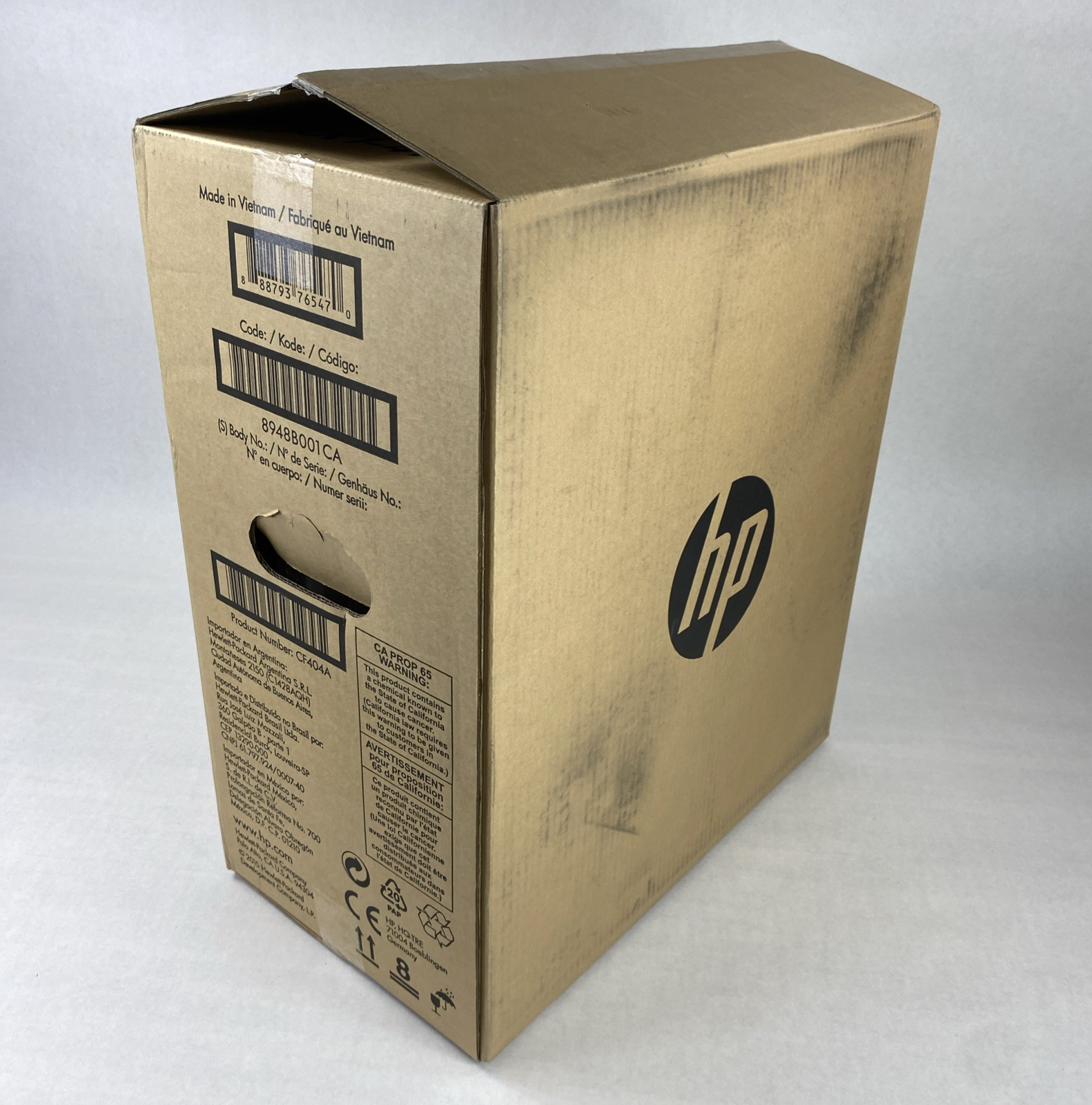 HP CF404A LaserJet 550-Sheet Paper Tray Feeder