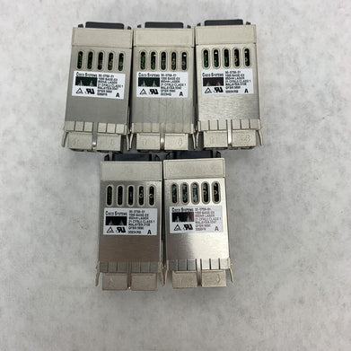 Lot 5 Cisco Systems Fiber Optic Module 30-0759-01 1000Base-SX 850nm Laser