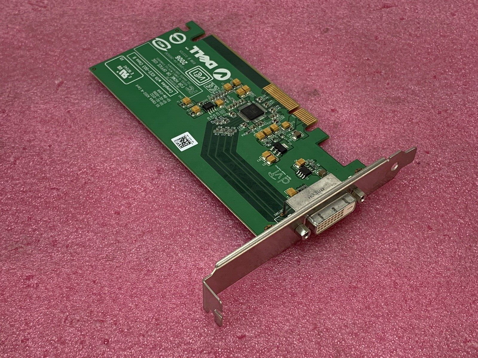Dell DVI-D Video Card D33724 E-G900-04-2600(B) Full Height KH276