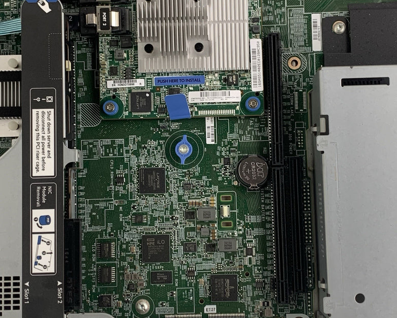 HP Proliant DL360 Gen10 Server 1x Silver 4112 2.1 GHz 16 GB Ram No OS No HDD