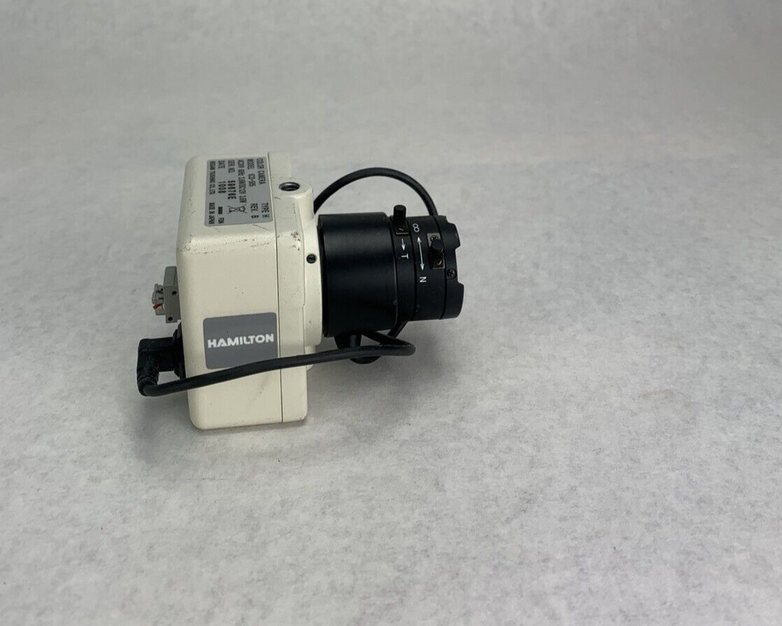 Hamilton ICD-505 Color Camera 1/3" 3.5-8mm Lens For Parts or Repair