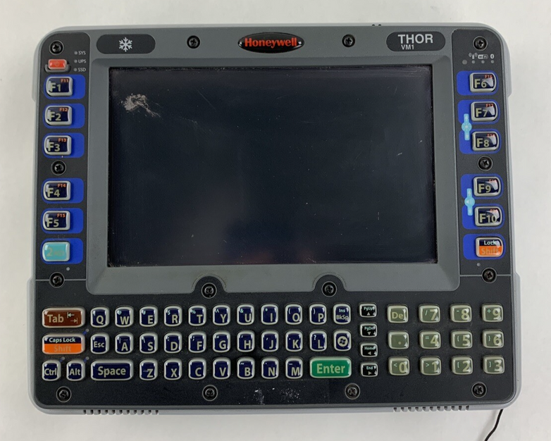 Honeywell Thor VM1C Mount Computer Bad Screens - No Dock No OS No Flash Lot of 3
