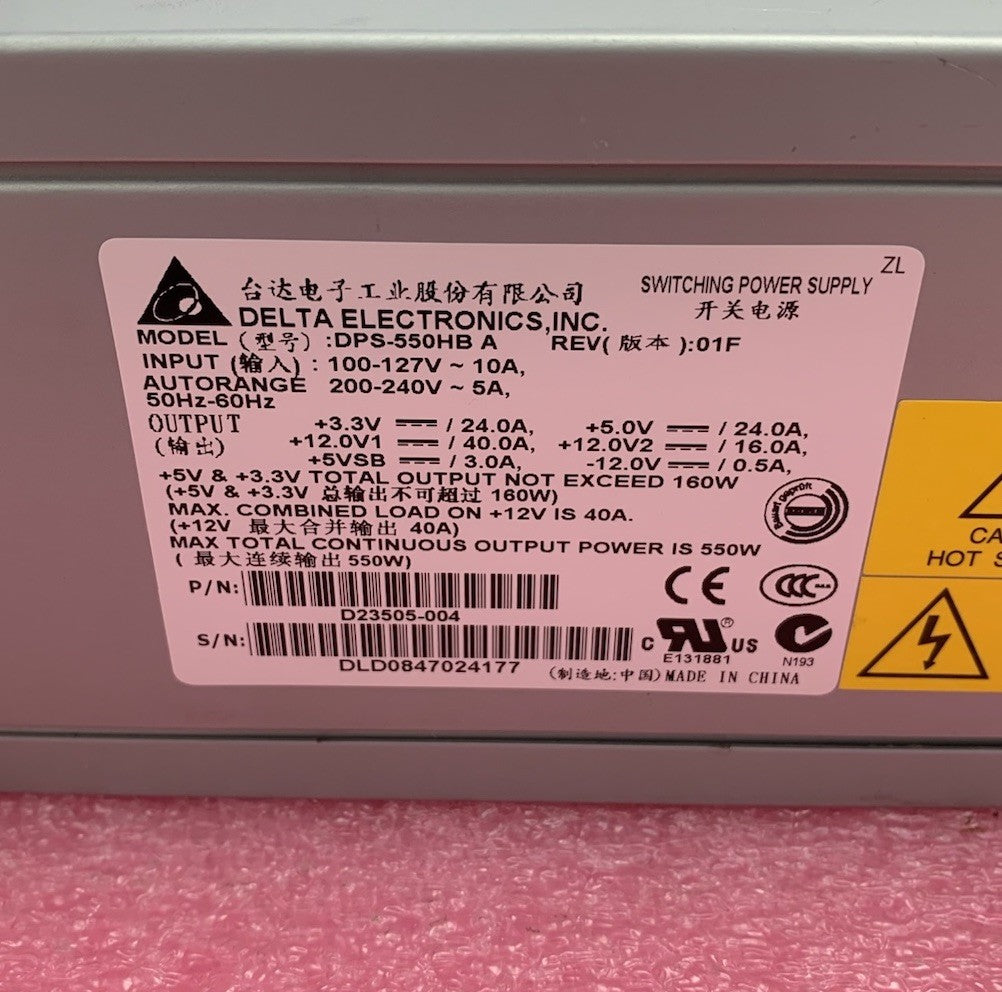 Delta Electronics DPS-550HB A 550W Switching Power Supply6