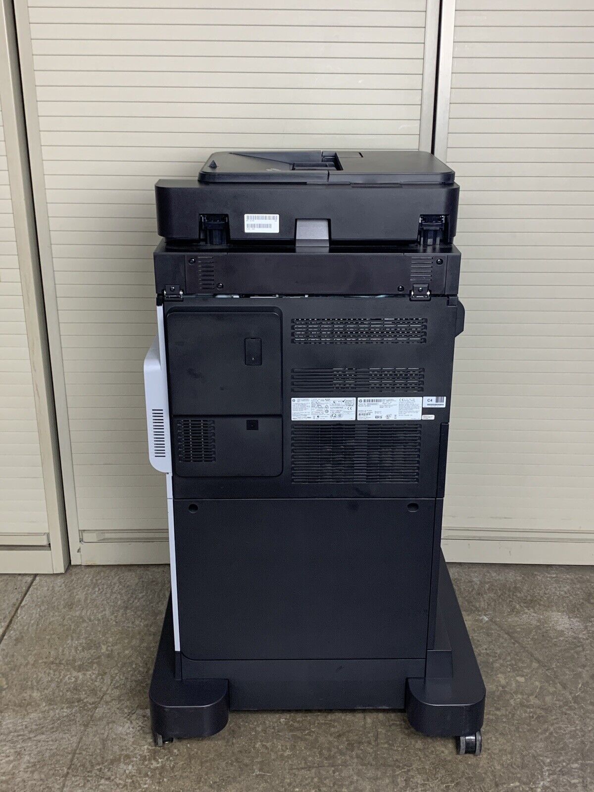 HP LaserJet Enterprise Flow MFP M680 Color Printer CZ250A Tested Bad Clip In Top