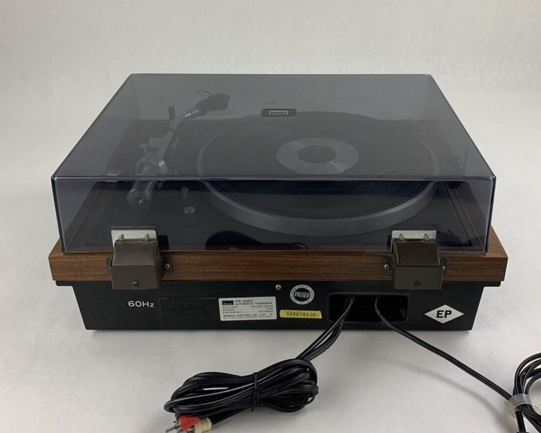 Sansui FR-3060 Automatic Turntable Tested Tone Lift Sticks Parts and Repair