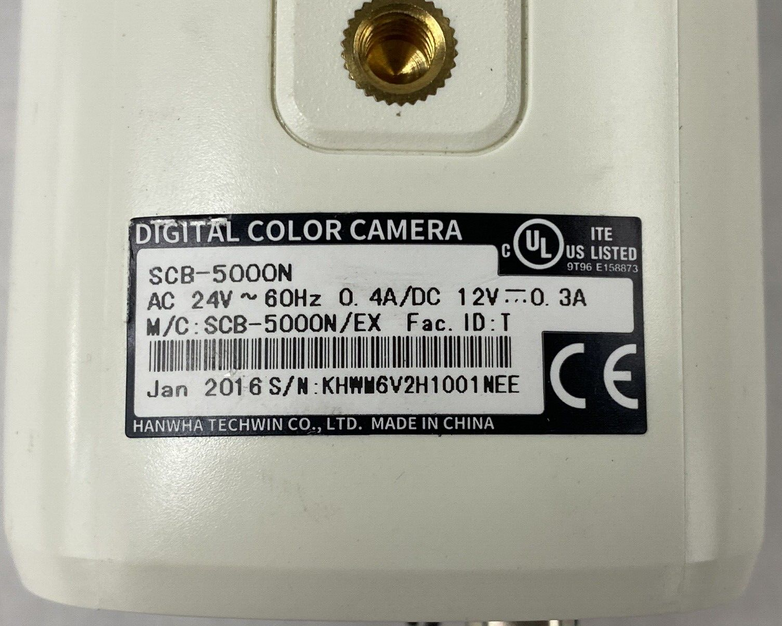 Samsung SCB-5000N Digital Color Camera For Parts or Repair