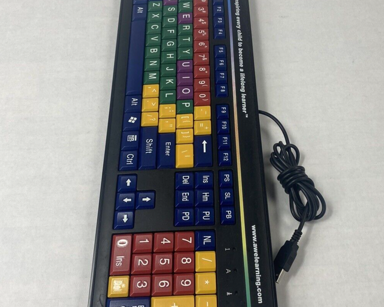 AWE Learning LB2B-AWE Colorful USB Keyboard Tested