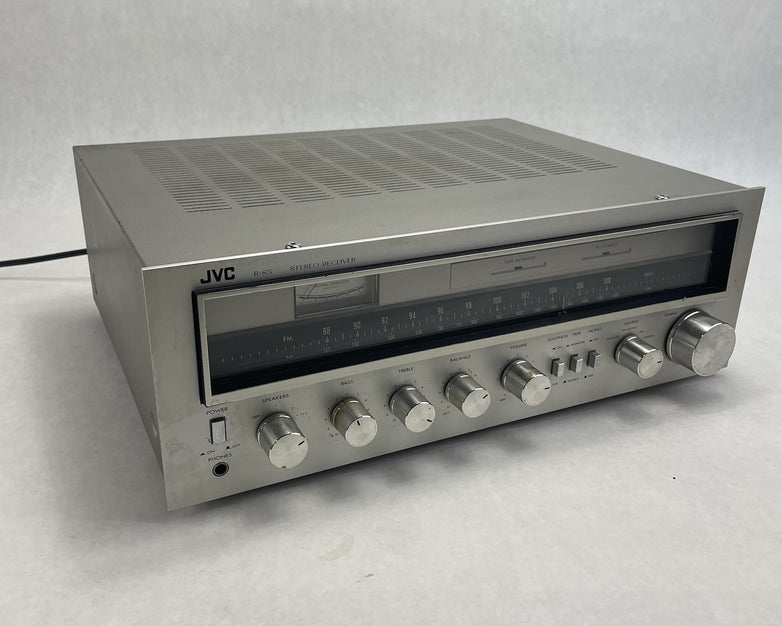 JVC R-S5 Stereo Receiver for Parts Only Static Issues