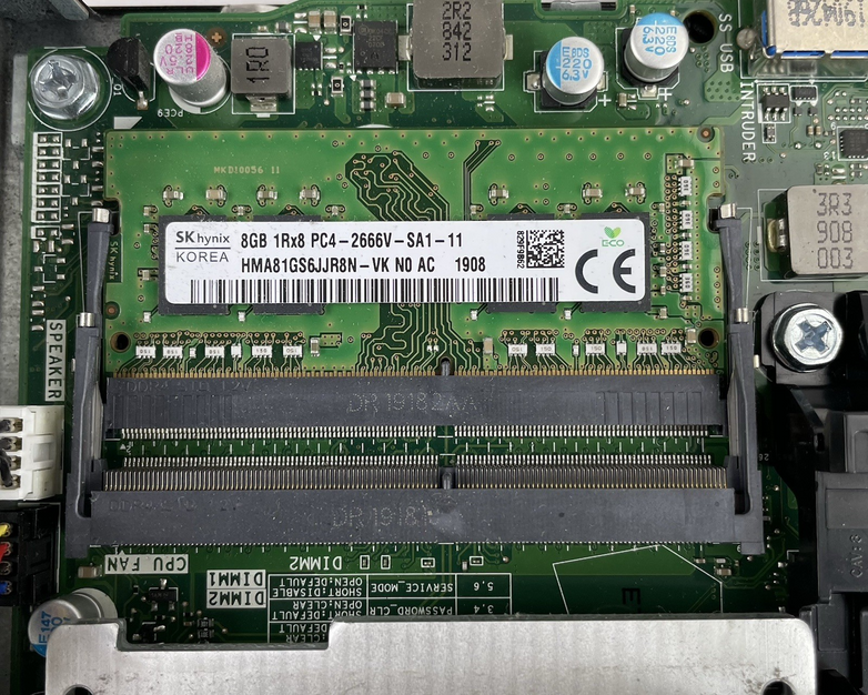Dell Optiplex 7070 Micro i5-9500T 2.20 GHz 8 GB RAM W/AC No SSD/OS
