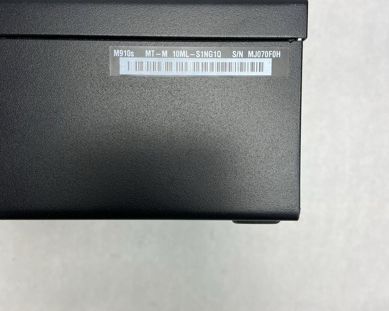 Lenovo ThinkCentre M910s SFF Intel Core i5-6500 3.20GHz 8GB RAM No HDD No OS