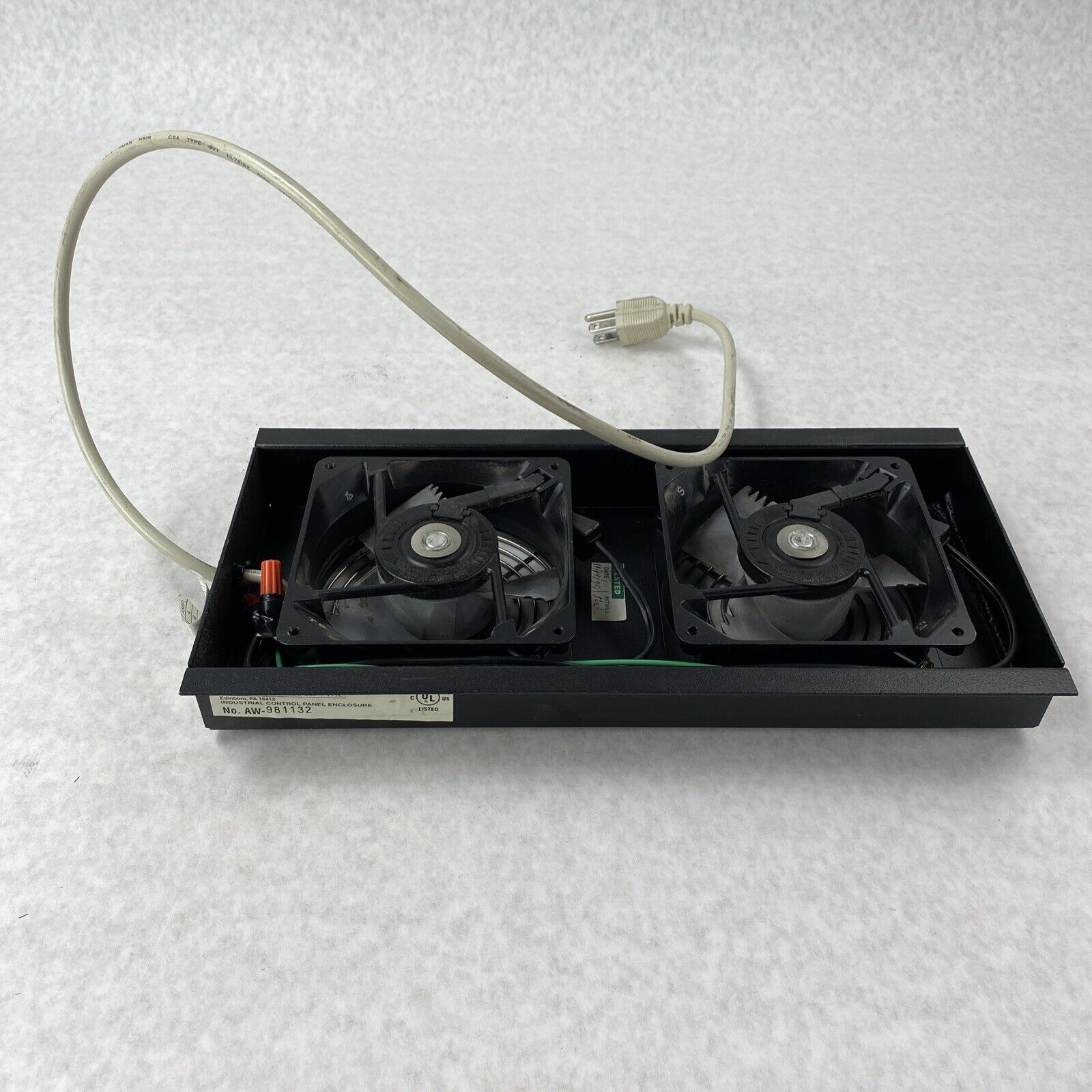 Great Lakes Tinted See-Through Short Server Rack Unit 36"x24"x21"