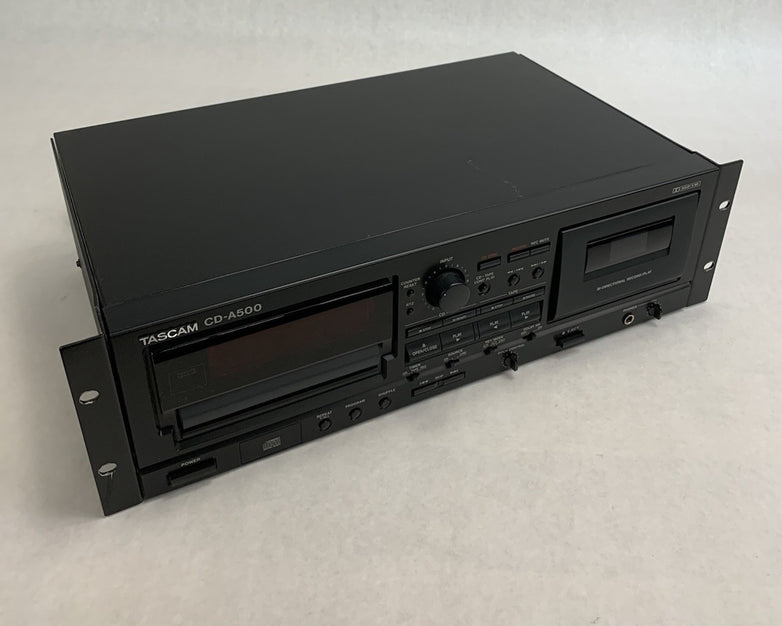 Tascam CD-A500 CD Player / Cassette Combination Deck - Parts or Repair