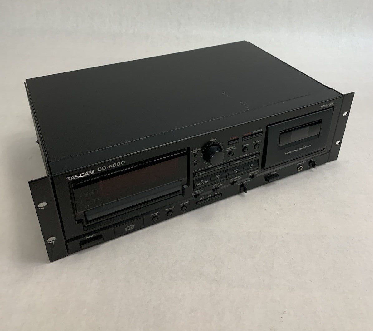 Tascam CD-A500 CD Player / Cassette Combination Deck - Parts or Repair