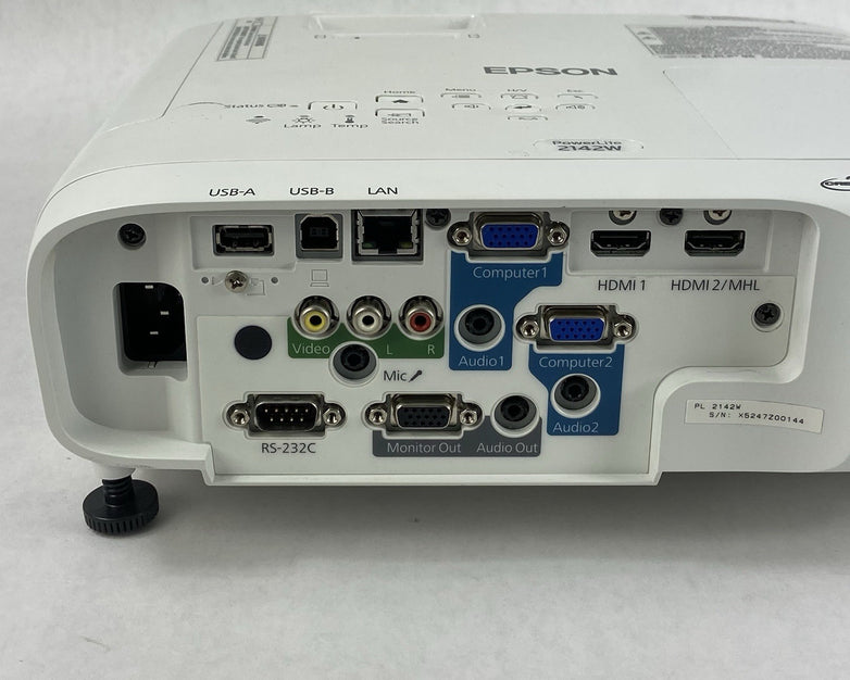 Epson PowerLite 2142W 4200 Lumens WXGA 3LCD Projector