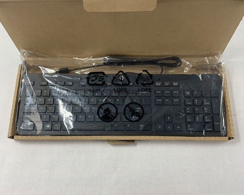 HP 803181-001 USB Slim KB WIN 8 US Keyboard Open Box OEM