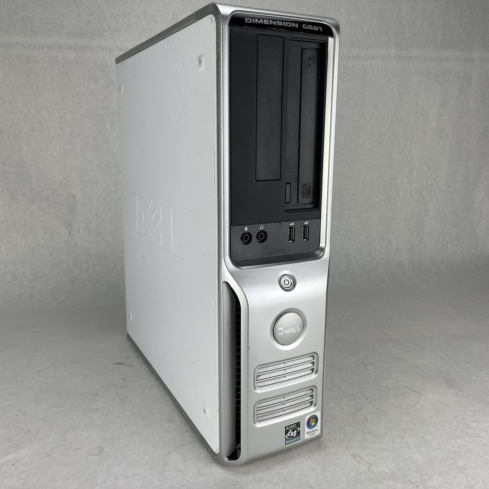 DELL Dimension C521 DT AMD Athlon 64 x2 1.90 GHz 1 GB Ram DVD-RW No HDD No OSS