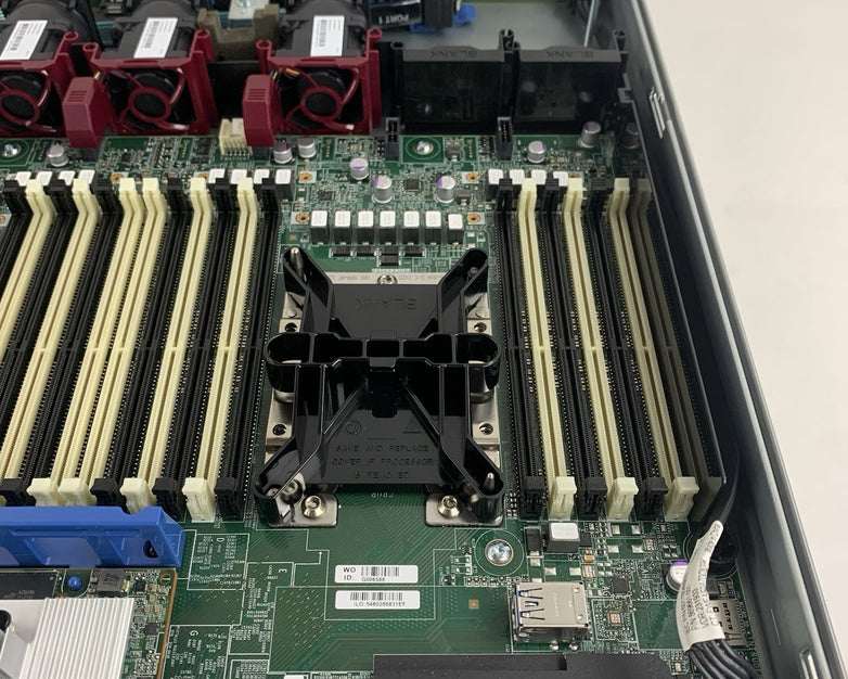 HP Proliant DL360 Gen10 Server 1x Silver 4208 2.1 GHz 16 GB Ram No OS No HDD