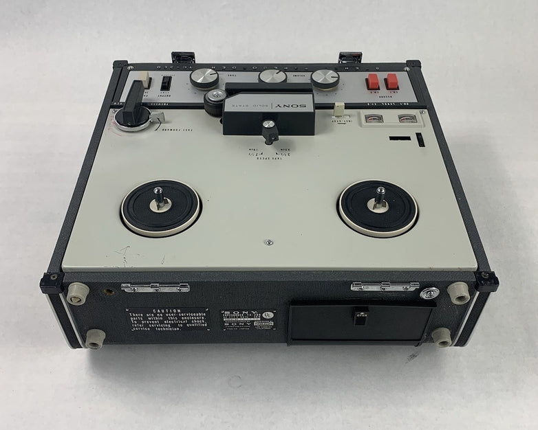Sony TC-200 Stereo Tapecorder w/ Detachable Speakers - Parts or Repair