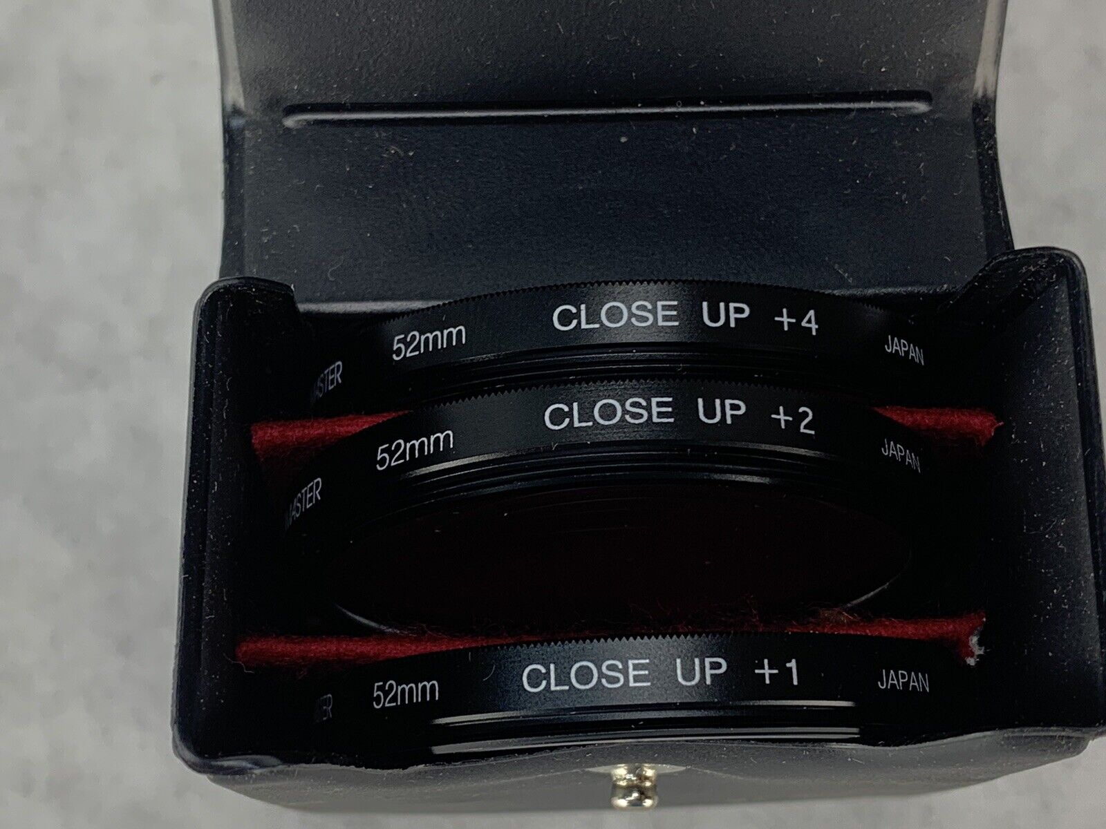 Promaster 52mm Close Up +1 and +2 +4 Lens Filter w/ Case