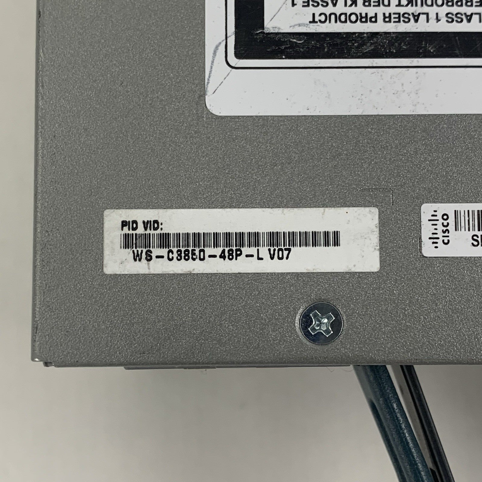 Cisco WS-C3850-48P-L V07 48-Port PoE Switch Tested w/ C3850-NM-4-10G 2x PSU9