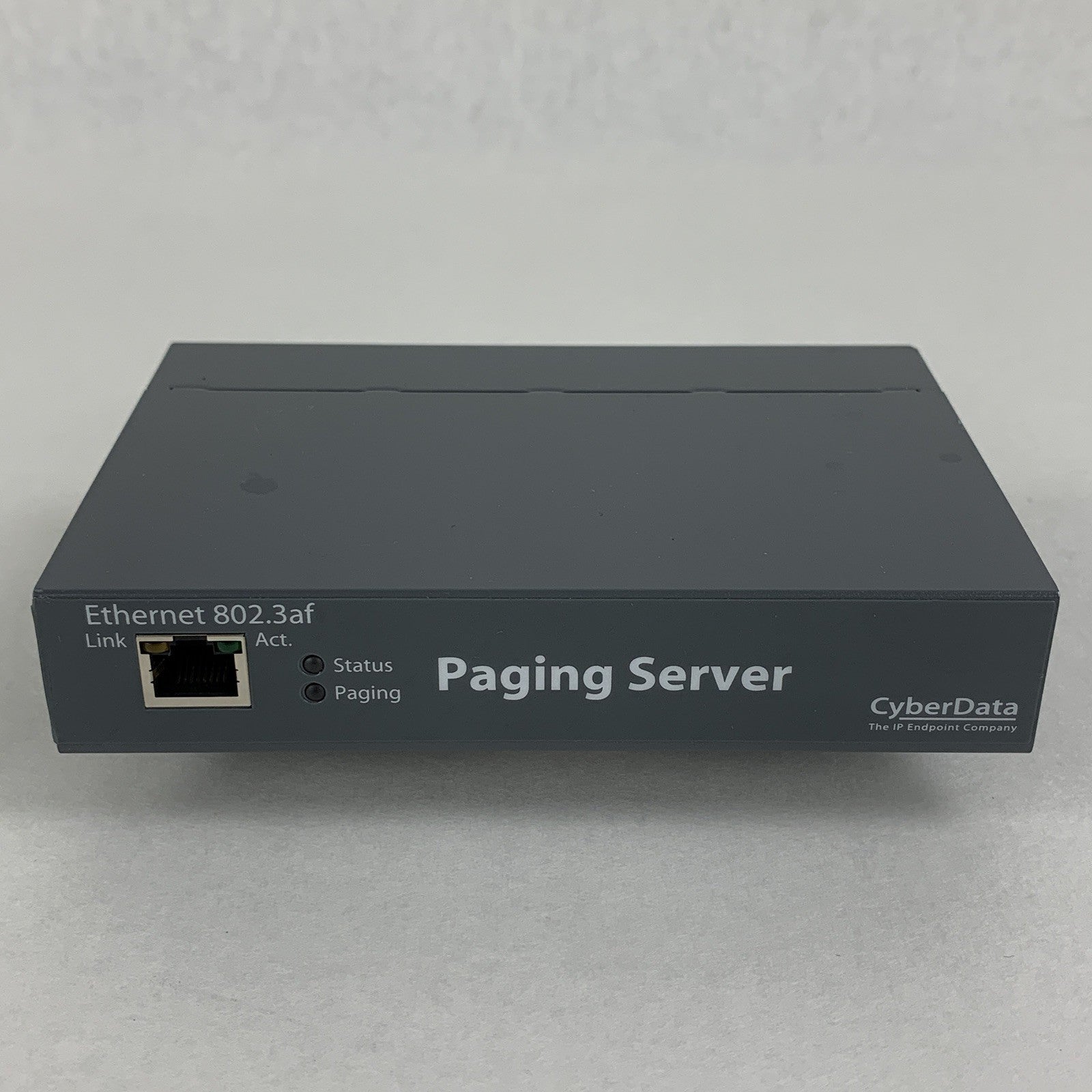 Cyber Data Data SIP Paging Server 011146G Factory Reset No Power Supply