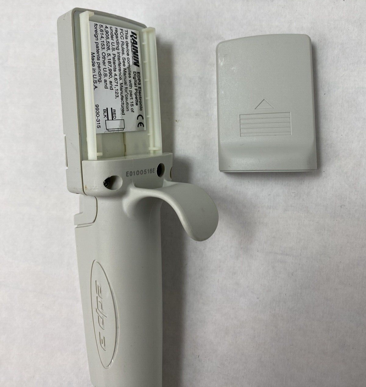 Rainin EDP3 1-10 uL LTS 10 Single Channel Electronic Pipette No Battery
