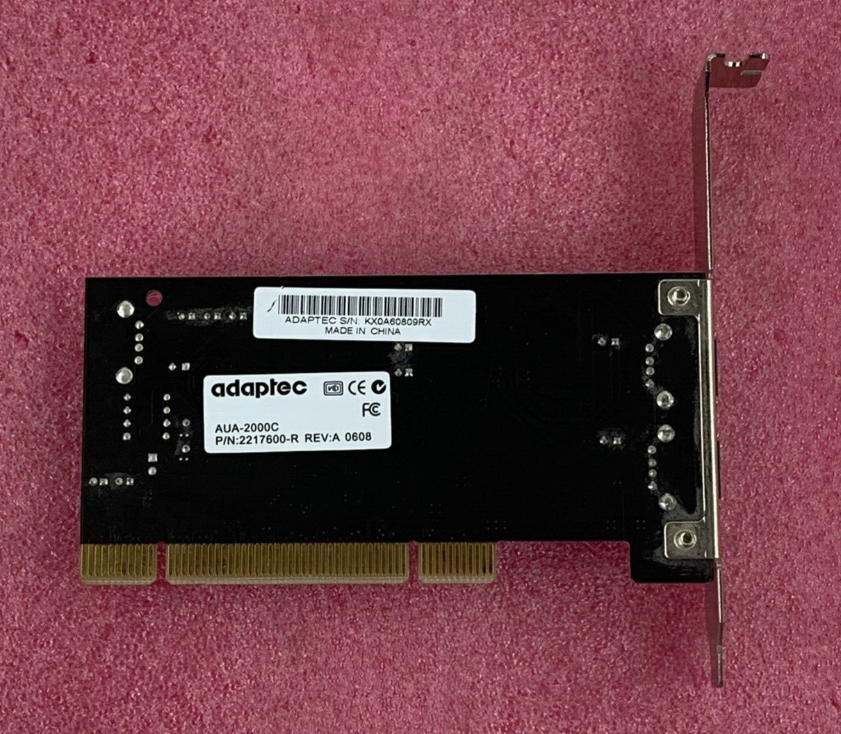 Adaptec 2217600-R PCI to USB Board AUA-2000C