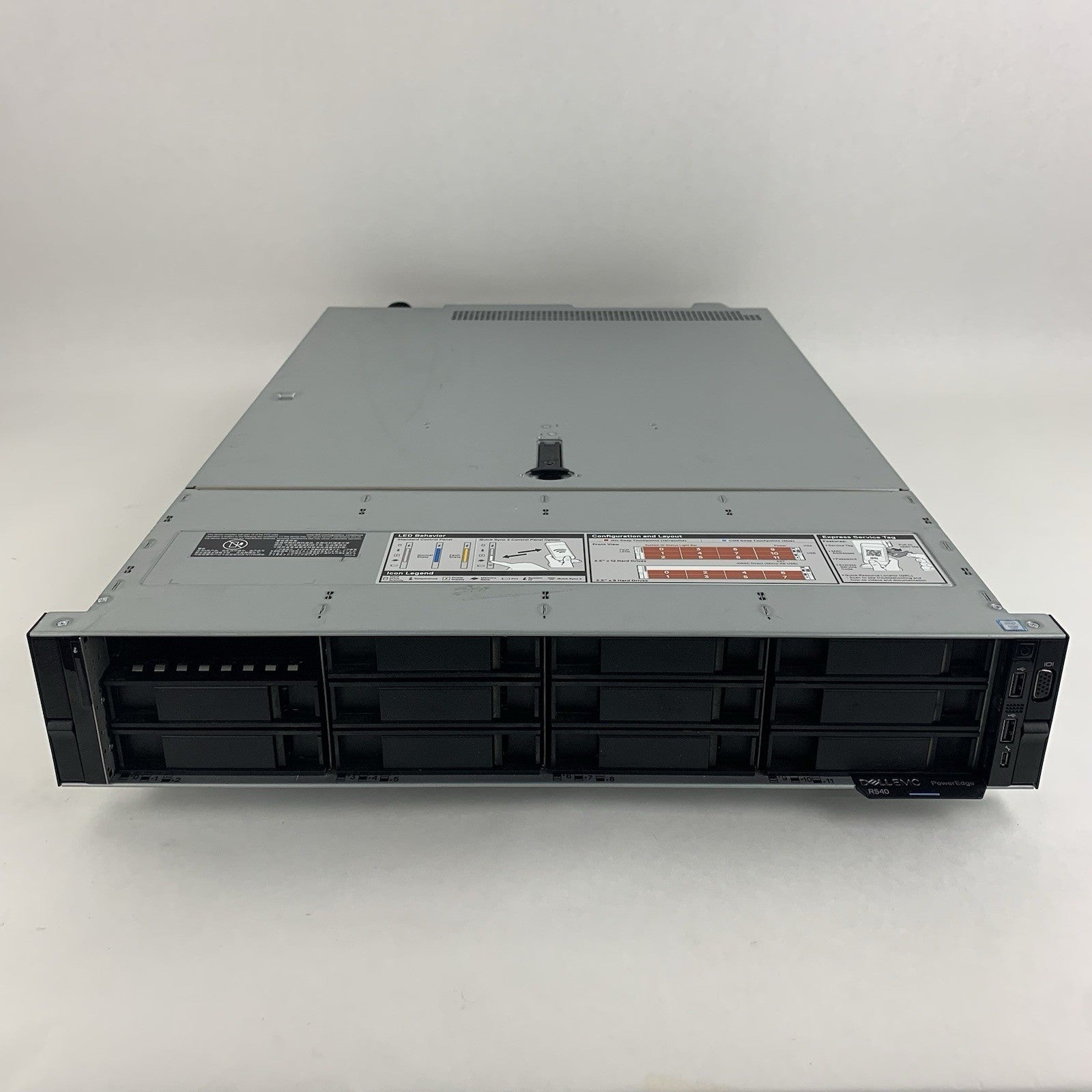 Dell EMC PowerEdge R540 Server 2x Silver 4114 2.10 GHz 64 GB RAM No HDD No OS2