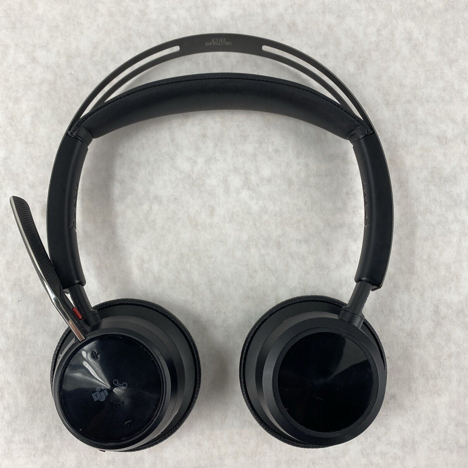 Plantronics Voyager Focus 2 Stereo Noise-Canceling Headset ONLY Tested