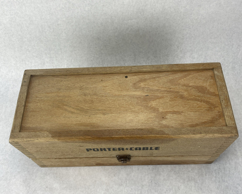 Porter Cable Model 505 25th Anniversary Heavy Duty Sander w/ Wood Box Tested