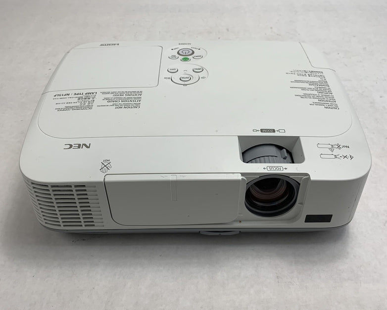 NEC NP-M300X LCD Lamp Projector 144 Lamp Hours w/ Remote