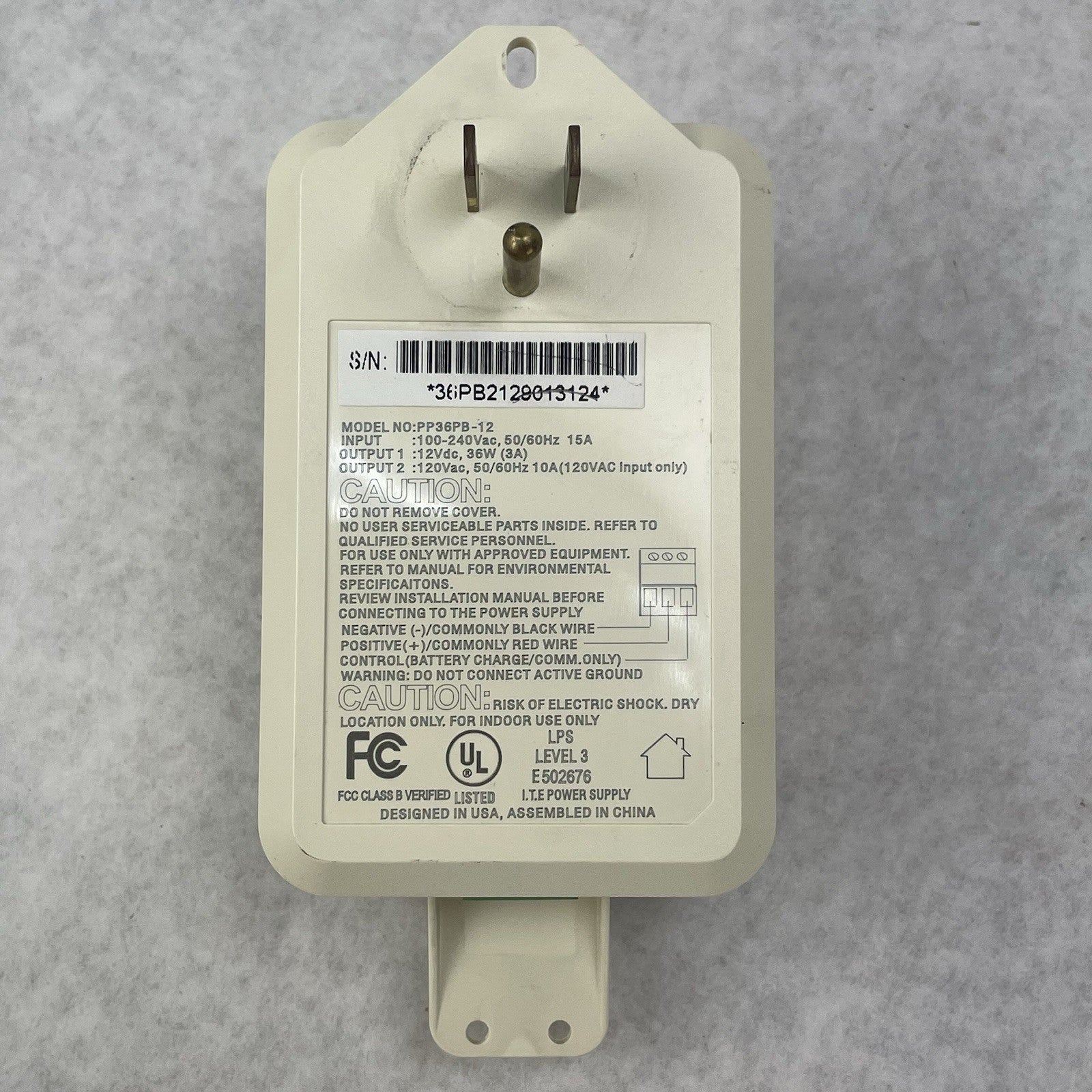 Precision Power PP36PB-12-EX FTTx Ont Power Supply NIB Yellowed Lot of 55
