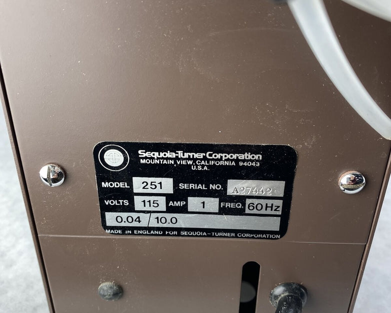 Sequoia-Turner HD 251 Aspirate Dispense Pump
