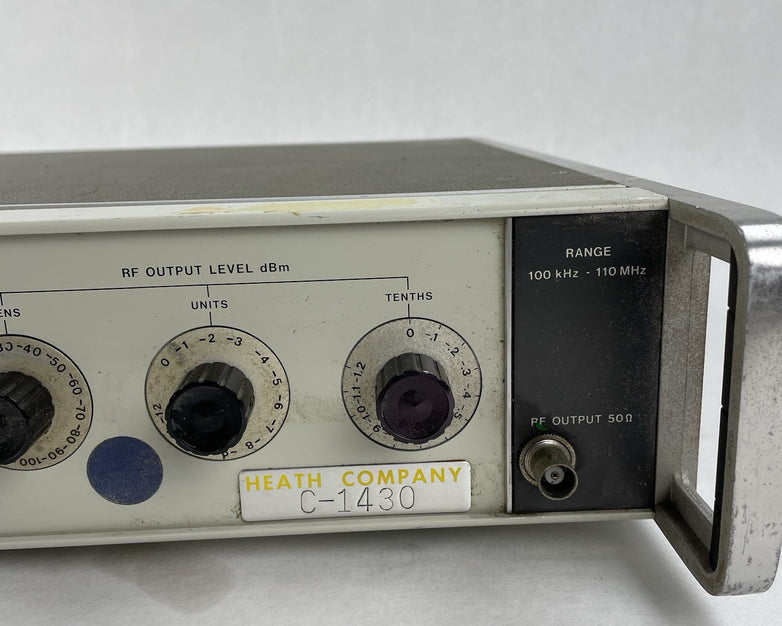 Hewlett-Packard HP 8443A Tracking Generator Counter .5 1300MHz Untested
