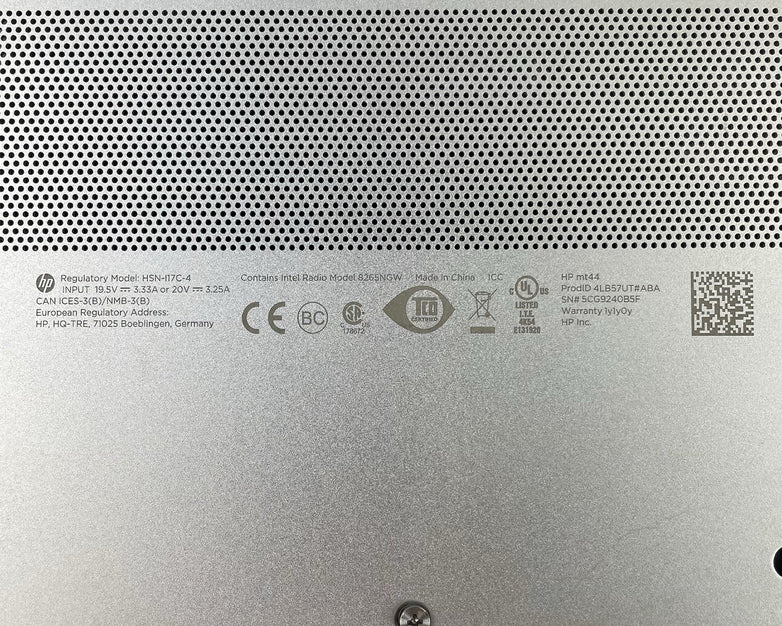 HP mt45 14" Ryzen 3 Pro 3300U 2.10 GHz 4 GB RAM No SSD/OS/AC - Key