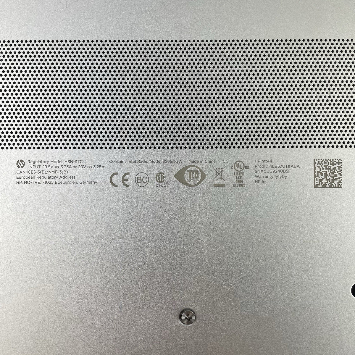 HP mt45 14" Ryzen 3 Pro 3300U 2.10 GHz 4 GB RAM No SSD/OS/AC - Key14