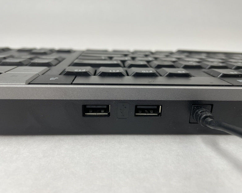 Dell Y-U0003-DEL5 USB Multimedia Keyboard W/ 2 USB Ports U473D Lot of 5