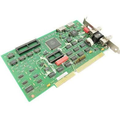 Wang Dual Coax Network Card 9754-1 16-bit ISA Card