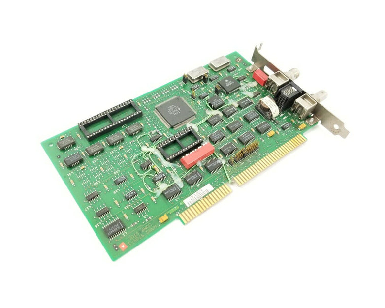 Wang Dual Coax Network Card 9754-1 16-bit ISA Card