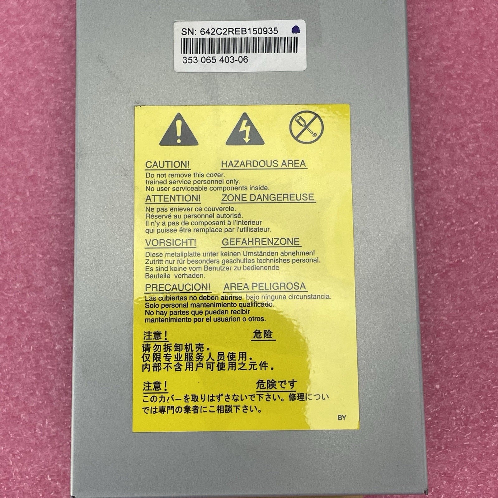Delta  EOE12030002 Power Supply Untested7