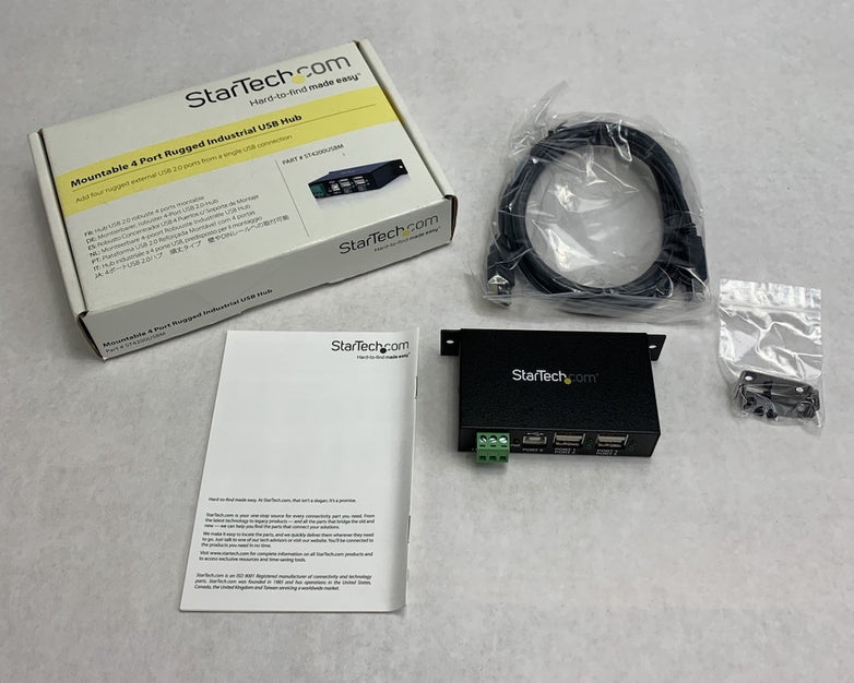 StarTech.Com ST4200USBM 4-Port USB 2.0 Hub