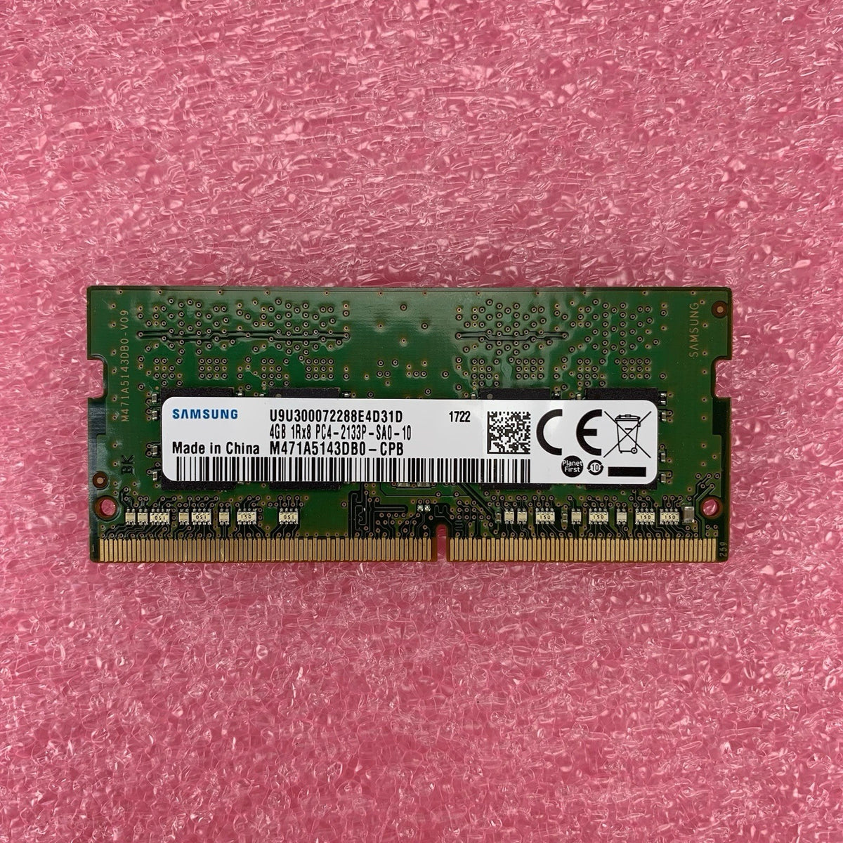 Samsung M471A5143DB0-CPB PC4-2133P-SA0-10 4GB 1Rx8 Desktop Memory RAM Lot of 25