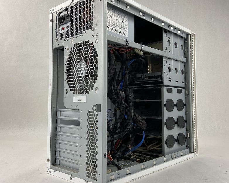 Antec P150 White Mid Tower Computer Case Dynex DX-400WPS 400W ATX PSU