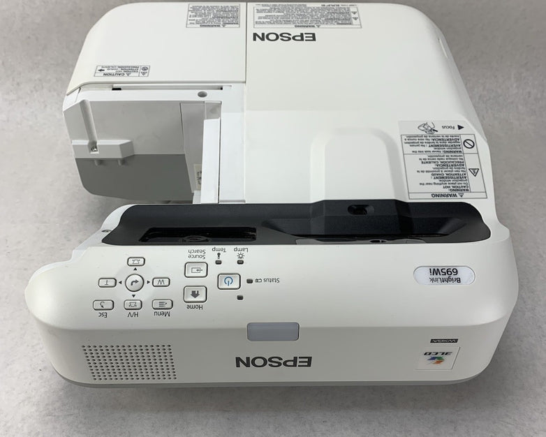 Epson PowerLite 695Wi H740A LCD Lamp Projector 1699 Lamp Hours - No Remote