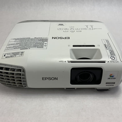 Epson PowerLite W29 H690A LCD Lamp Projector 2724 Lamp Hours - No Remote