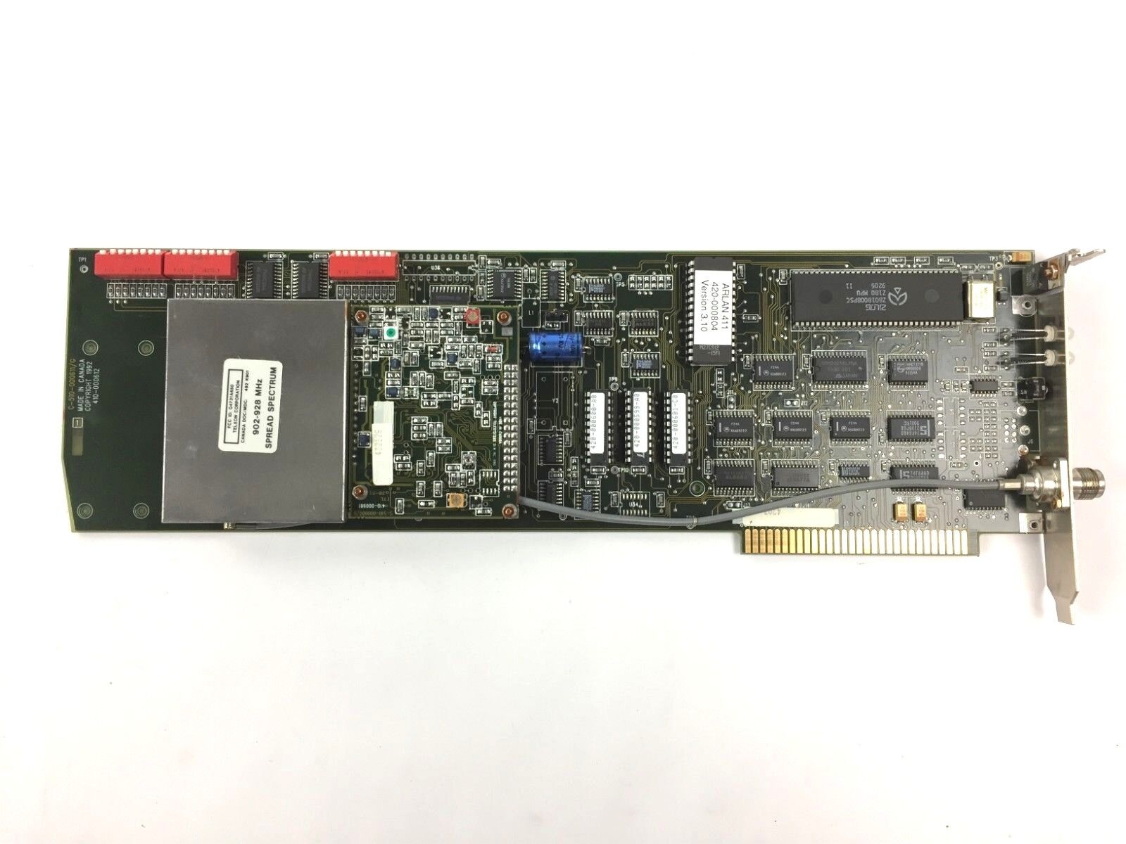 Telxon Dataspan Network Interface Card 8-Bit ISA Dataspan 2411