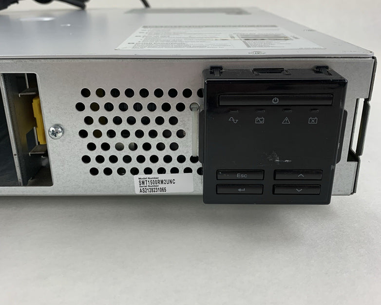 APC SMT1500RM2UNC Smart Connect Backup UPS 1500VA No Batteries No Caddy