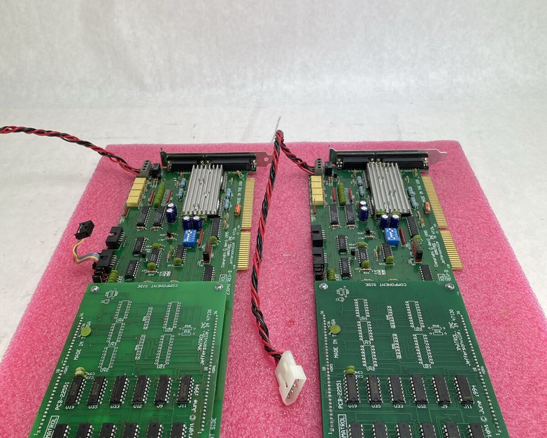 Lot Of 2 PCB 22551 23040 REV D Controller Card
