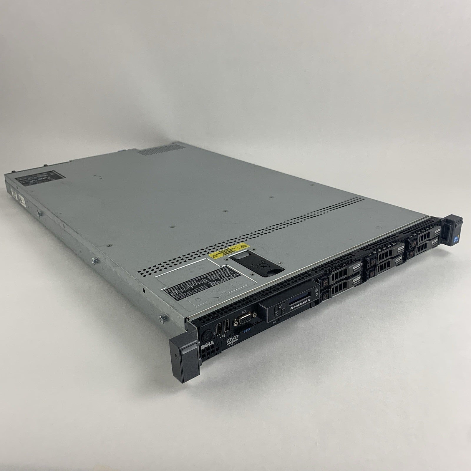 Dell PowerEdge R610 Server 2x Xeon E5520 2.27 GHz 24 GB RAM No OS No HDD0