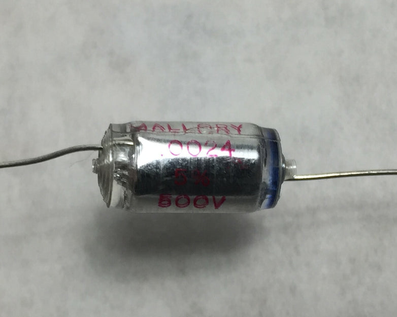 NOS  Mallory Capacitor 0024 MF  5% 500V   Lot of 69